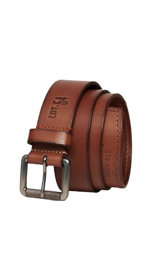 SUPERDRY SDNA BADGEMAN BELT ΖΩΝΗ ΑΝΔΡΙΚΗ TAN