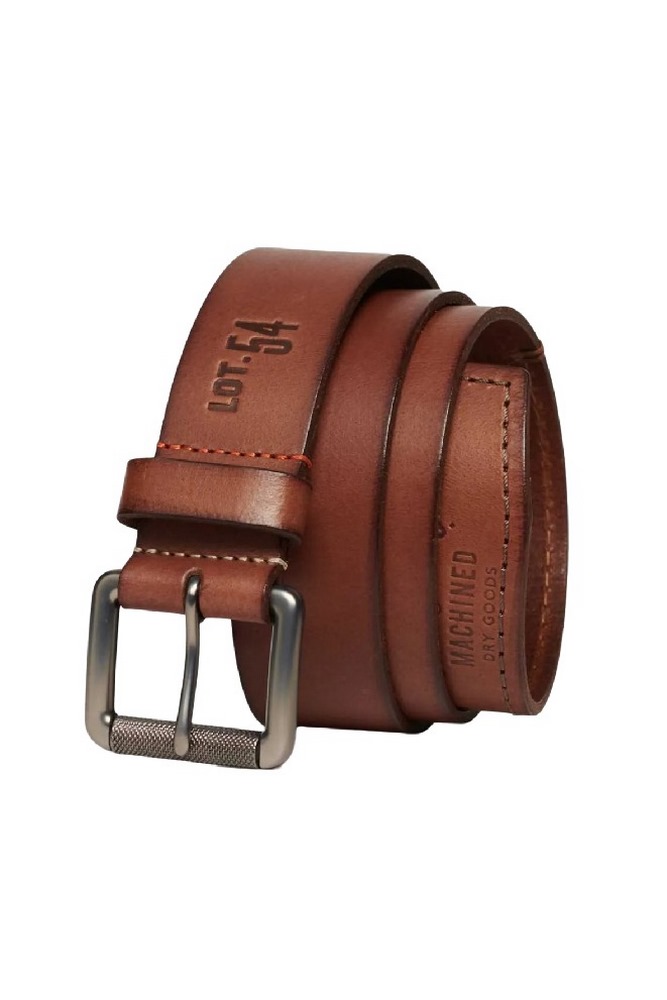 SUPERDRY SDNA BADGEMAN BELT ΖΩΝΗ ΑΝΔΡΙΚΗ TAN