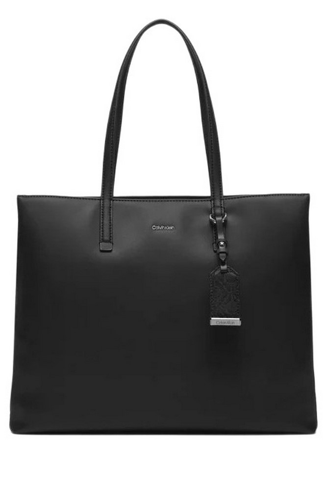 CALVIN KLEIN  MUST MEDIUM SHOPPER ΤΣΑΝΤΑ ΓΥΝΑΙΚΕΙΑ BLACK