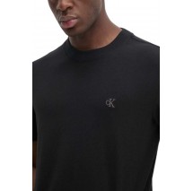 CALVIN KLEIN JEANS HEAVY REGULAR TEE T-SHIRT ΜΠΛΟΥΖΑ ΑΝΔΡΙΚΗ BLACK