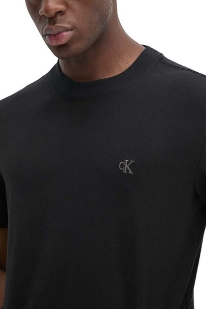 CALVIN KLEIN JEANS HEAVY REGULAR TEE T-SHIRT ΜΠΛΟΥΖΑ ΑΝΔΡΙΚΗ BLACK