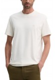 CALVIN KLEIN JEANS HEAVY REGULAR TEE T-SHIRT ΜΠΛΟΥΖΑ ΑΝΔΡΙΚΗ IVORY