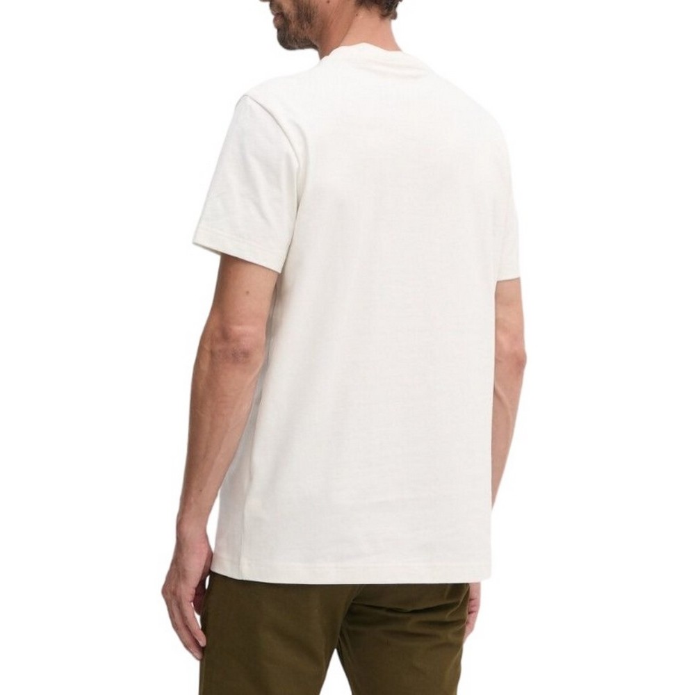 CALVIN KLEIN JEANS HEAVY REGULAR TEE T-SHIRT ΜΠΛΟΥΖΑ ΑΝΔΡΙΚΗ IVORY