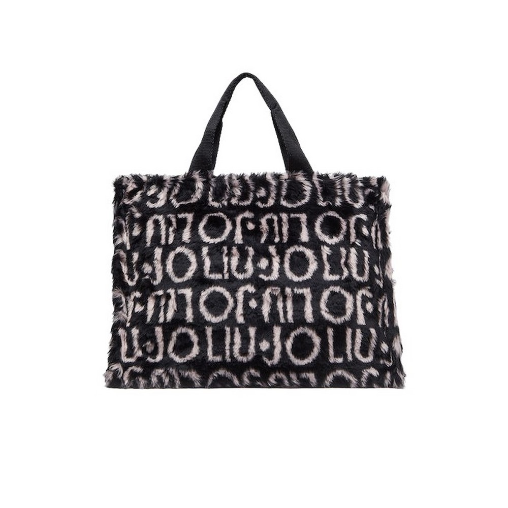 LIU JO 2F4F55_TOTE L ΤΣΑΝΤΑ ΓΥΝΑΙΚΕΙΑ BLACK