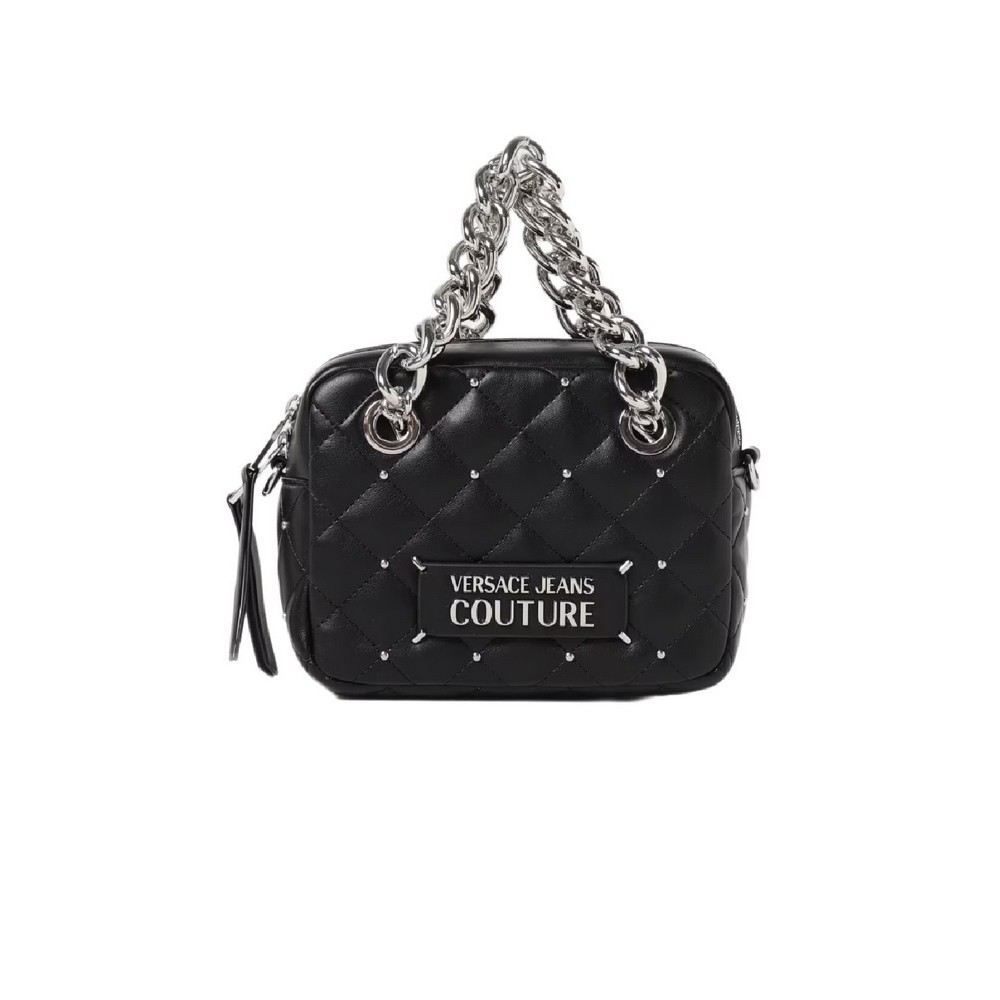 VERSACE JEANS COUTURE  RANGE QUILTING 75VA4BQ4ZS823 ΤΣΑΝΤΑ ΓΥΝΑΙΚΕΙΑ BLACK