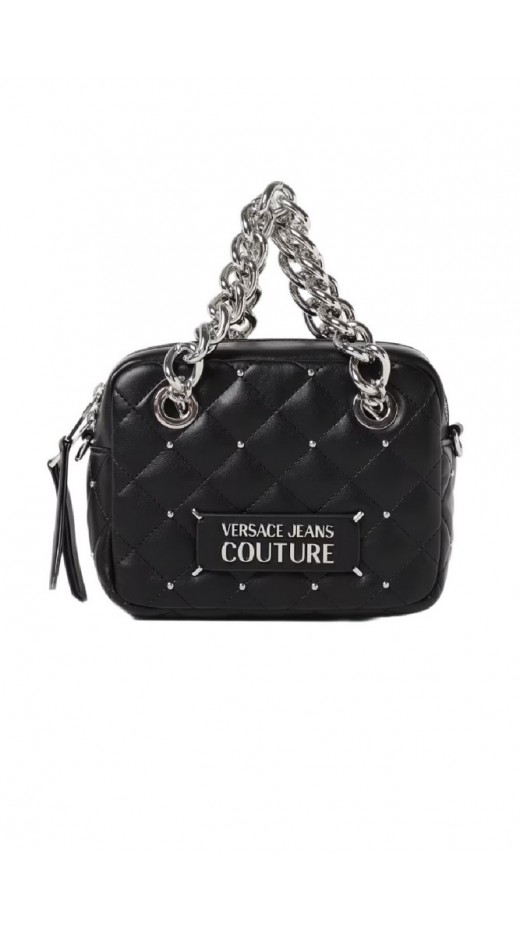 VERSACE JEANS COUTURE  RANGE QUILTING 75VA4BQ4ZS823 ΤΣΑΝΤΑ ΓΥΝΑΙΚΕΙΑ BLACK