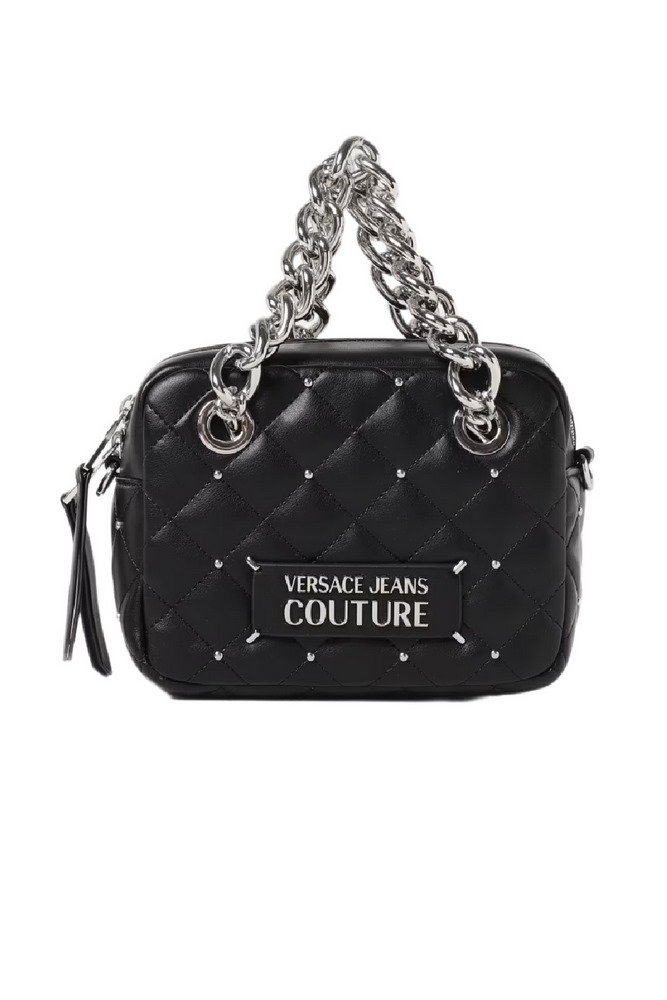 VERSACE JEANS COUTURE  RANGE QUILTING 75VA4BQ4ZS823 ΤΣΑΝΤΑ ΓΥΝΑΙΚΕΙΑ BLACK