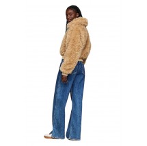 TOMMY JEANS FAUX SHEARLING JACKET ΓΟΥΝΑ ΓΥΝΑΙΚΕΙΑ BEIGE