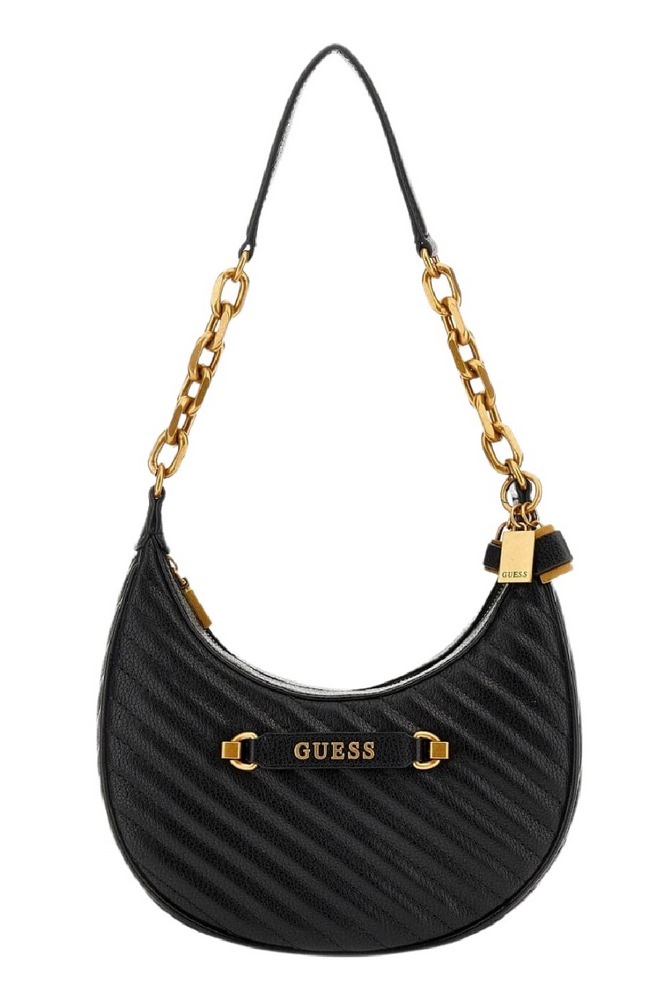 GUESS SELA HOBO ΤΣΑΝΤΑ ΓΥΝΑΙΚΕΙΑ BLACK