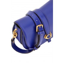 GUESS KUBA MINI CROSSBODY FLAP ΤΣΑΝΤΑ ΓΥΝΑΙΚΕΙΑ NAVY