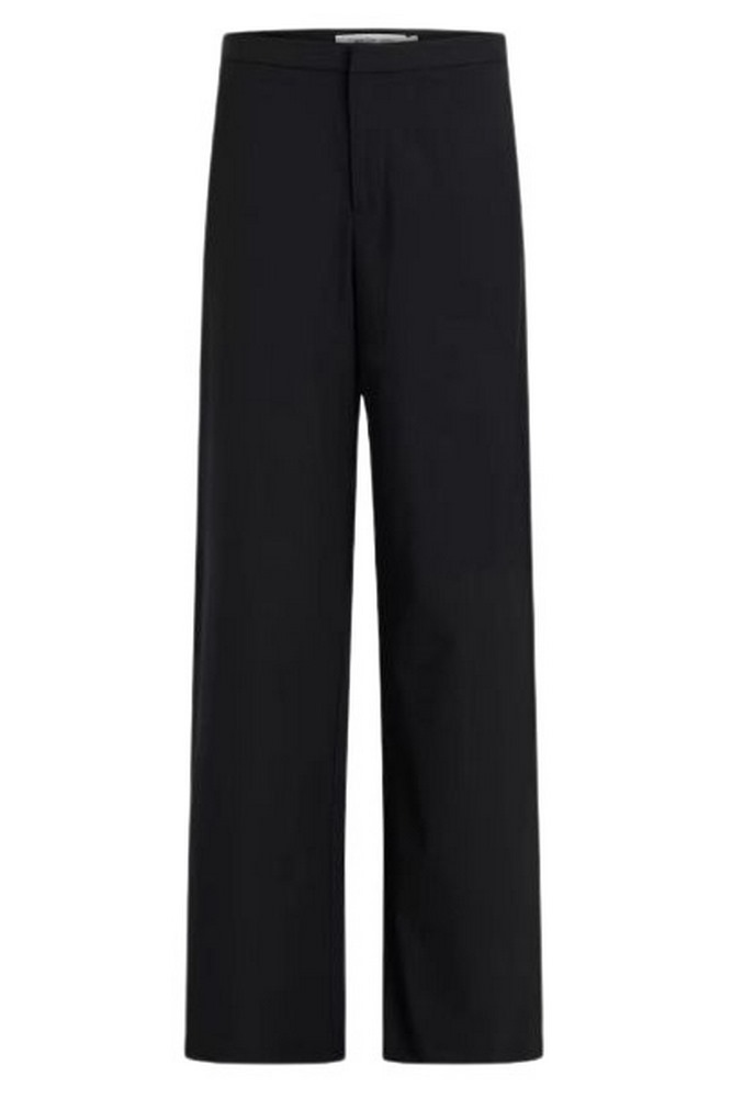 CALVIN KLEIN JEANS WIDE LEG KNIT PANT ΠΑΝΤΕΛΟΝΙ ΓΥΝΑΙΚΕΙΟ BLACK