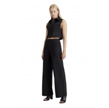 CALVIN KLEIN JEANS WIDE LEG KNIT PANT ΠΑΝΤΕΛΟΝΙ ΓΥΝΑΙΚΕΙΟ BLACK