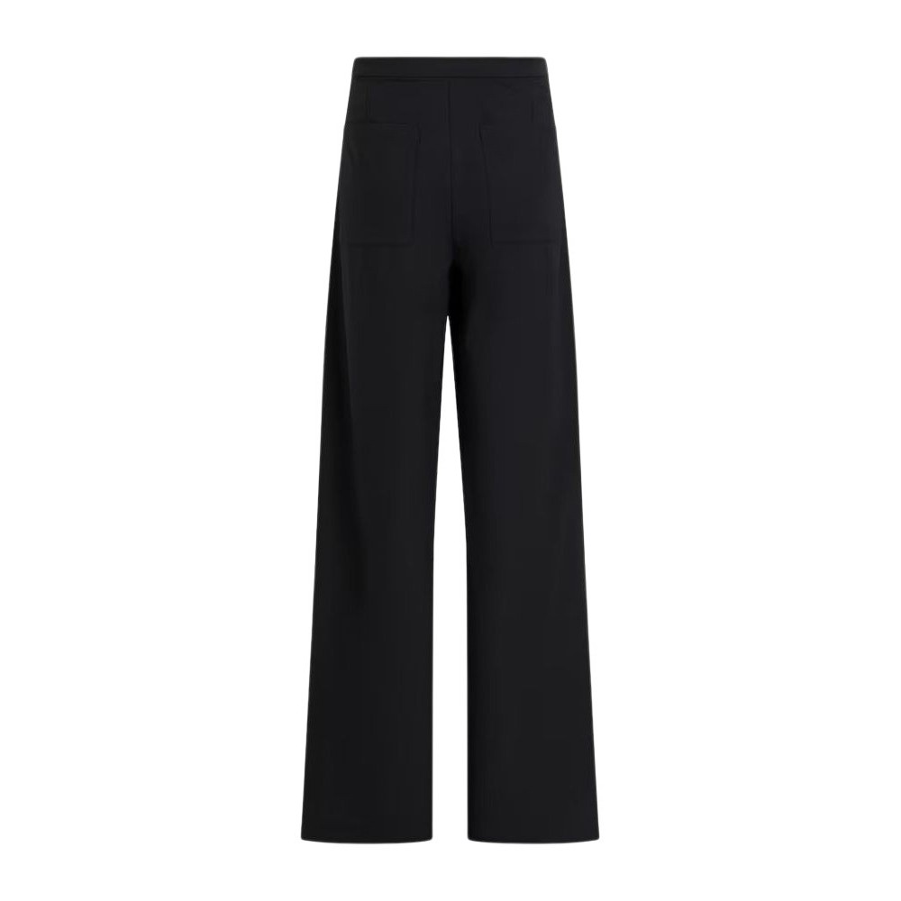 CALVIN KLEIN JEANS WIDE LEG KNIT PANT ΠΑΝΤΕΛΟΝΙ ΓΥΝΑΙΚΕΙΟ BLACK