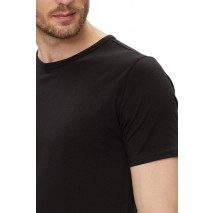 TOMMY HILFIGER STRETCH CN TEE 3PACK T-SHIRT ΕΣΩΡΟΥΧΟ ΑΝΔΡΙΚΟ BLACK