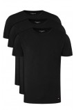 TOMMY HILFIGER STRETCH CN TEE 3PACK T-SHIRT ΕΣΩΡΟΥΧΟ ΑΝΔΡΙΚΟ BLACK