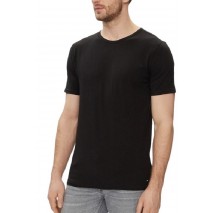 TOMMY HILFIGER STRETCH CN TEE 3PACK T-SHIRT ΕΣΩΡΟΥΧΟ ΑΝΔΡΙΚΟ BLACK