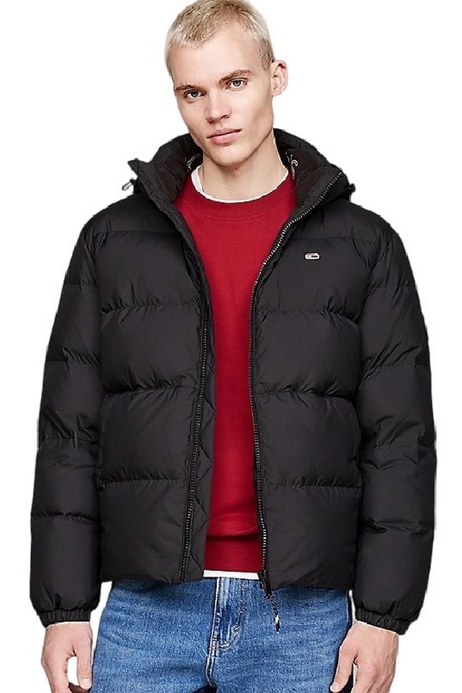 TOMMY HILFIGER ESSENTIAL DOWN JACKET ΜΠΟΥΦΑΝ ΑΝΔΡΙΚΟ BLACK