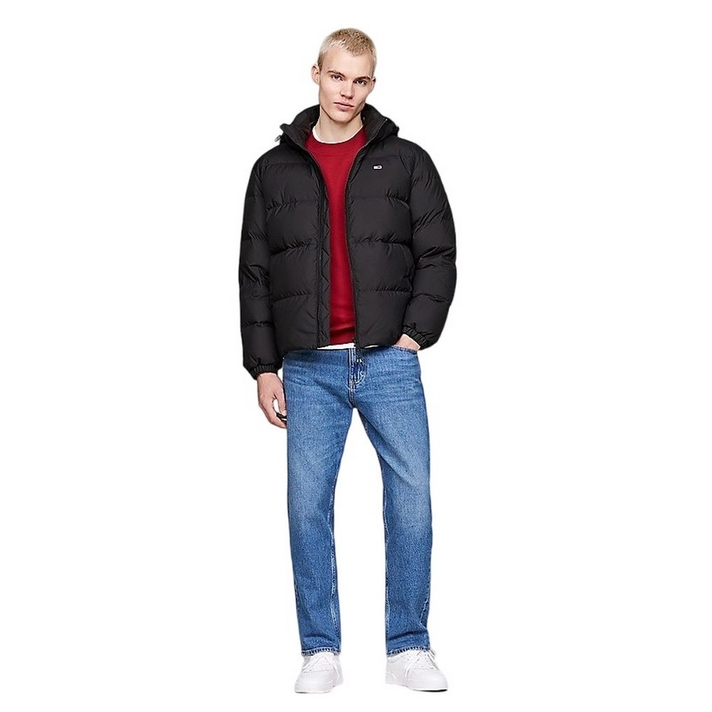 TOMMY HILFIGER ESSENTIAL DOWN JACKET ΜΠΟΥΦΑΝ ΑΝΔΡΙΚΟ BLACK