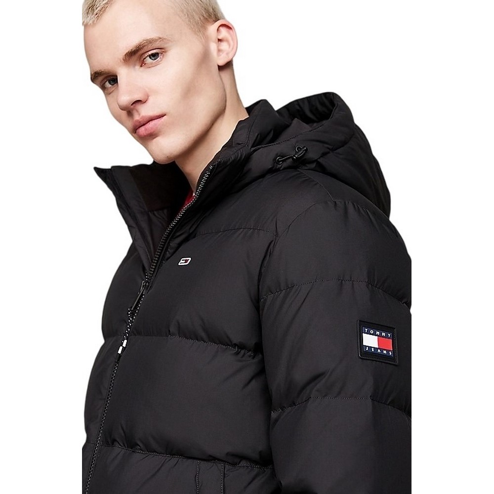 TOMMY HILFIGER ESSENTIAL DOWN JACKET ΜΠΟΥΦΑΝ ΑΝΔΡΙΚΟ BLACK