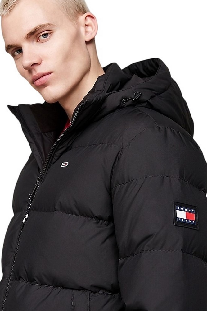 TOMMY HILFIGER ESSENTIAL DOWN JACKET ΜΠΟΥΦΑΝ ΑΝΔΡΙΚΟ BLACK