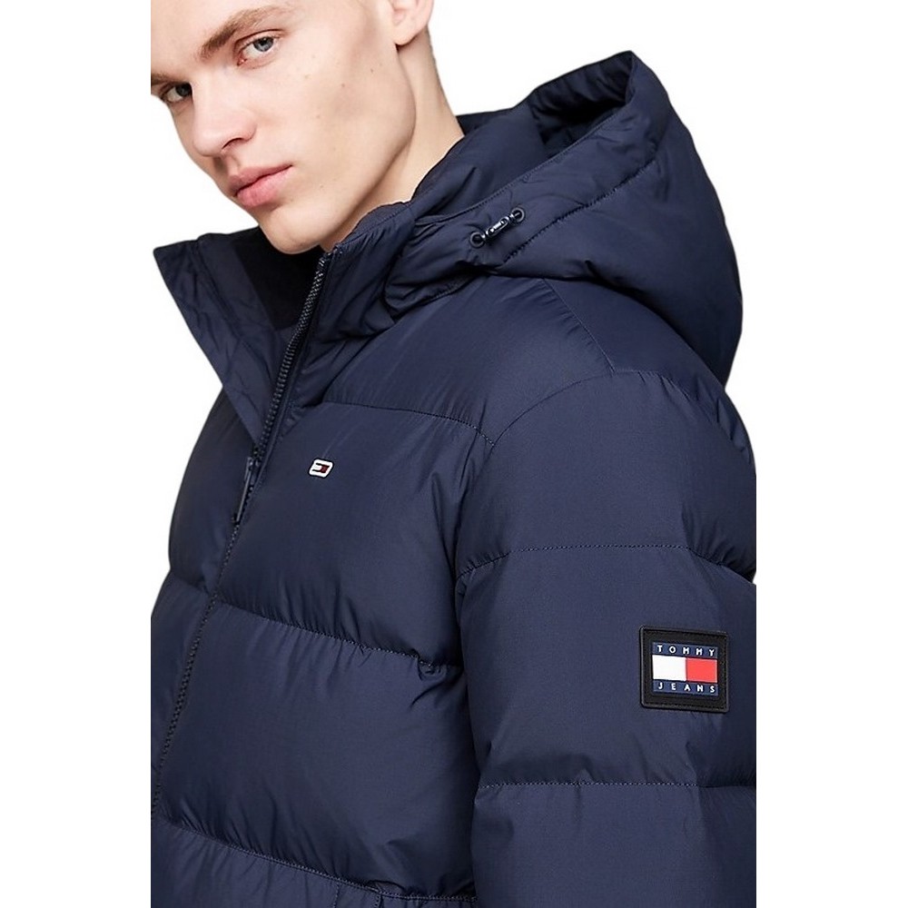 TOMMY HILFIGER ESSENTIAL DOWN JACKET ΜΠΟΥΦΑΝ ΑΝΔΡΙΚΟ NAVY