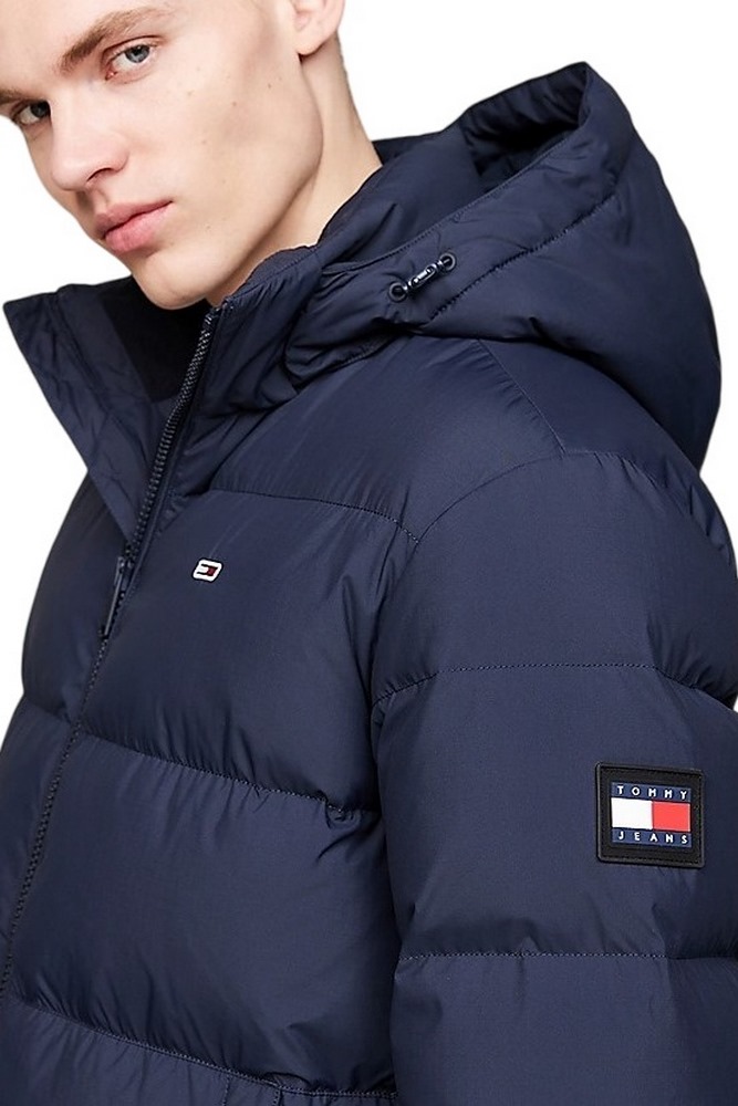 TOMMY HILFIGER ESSENTIAL DOWN JACKET ΜΠΟΥΦΑΝ ΑΝΔΡΙΚΟ NAVY