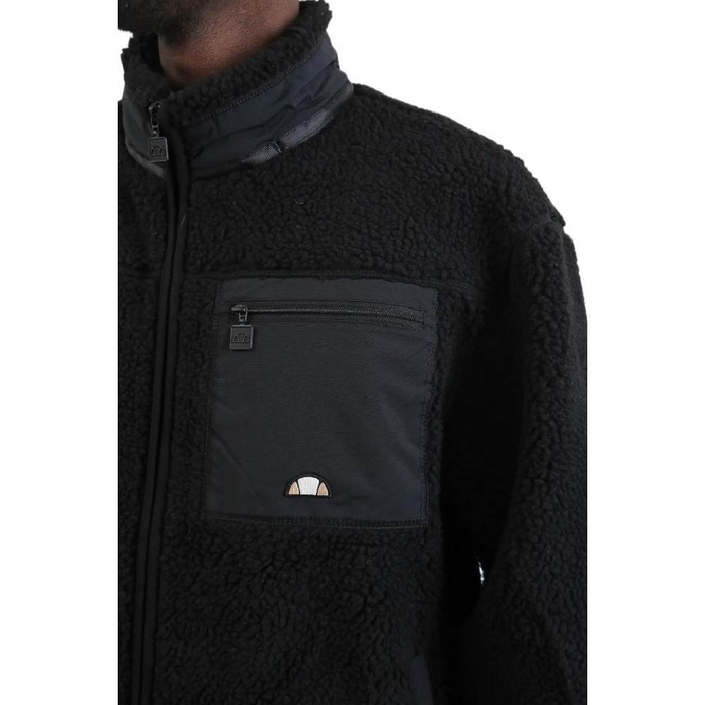 ELLESSE SARTORIA VITERBO FZ JACKET ΜΠΟΥΦΑΝ ΑΝΔΡΙΚΟ BLACK