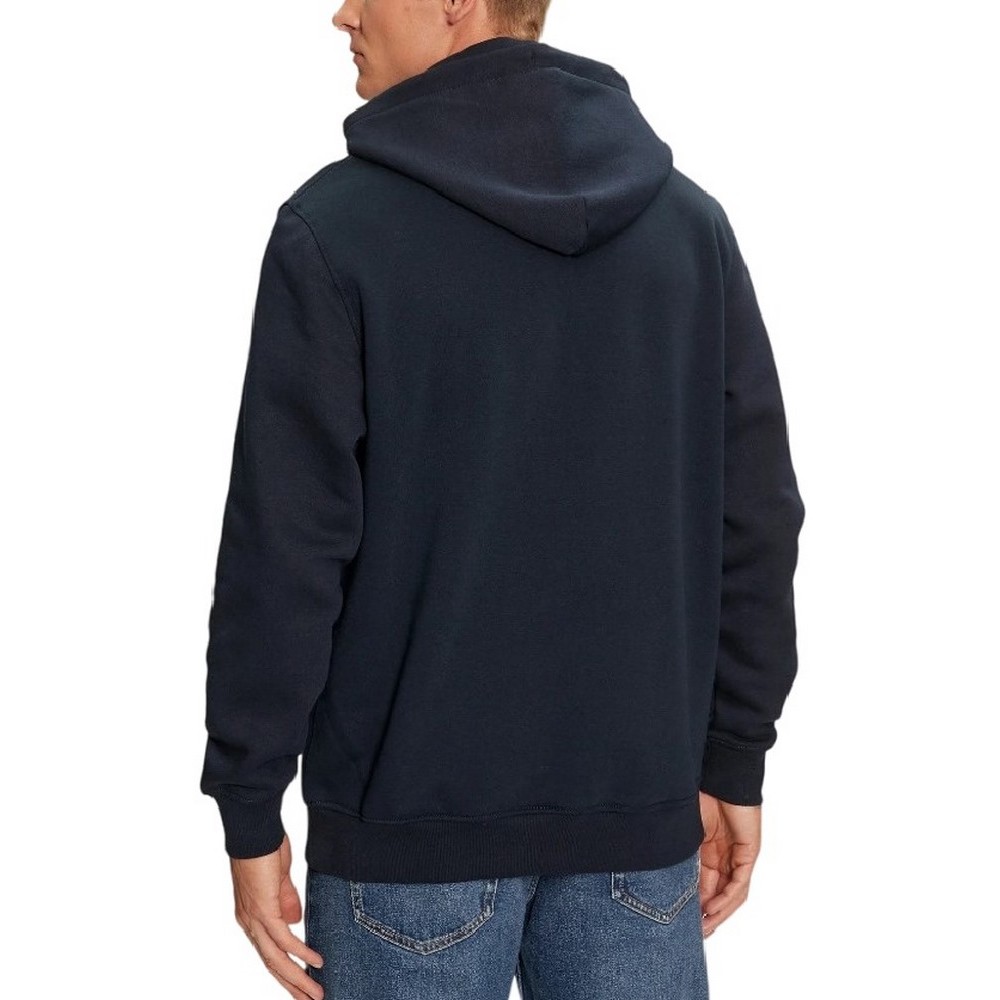 TOMMY JEANS REG LINEAR LOGO HOODIE EXT ΦΟΥΤΕΡ ΑΝΔΡΙΚΟ DARK NAVY