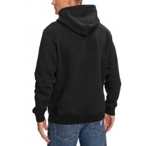 TOMMY JEANS REG LINEAR LOGO HOODIE EXT ΦΟΥΤΕΡ ΑΝΔΡΙΚΟ BLACK