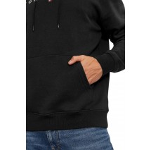 TOMMY JEANS REG LINEAR LOGO HOODIE EXT ΦΟΥΤΕΡ ΑΝΔΡΙΚΟ BLACK