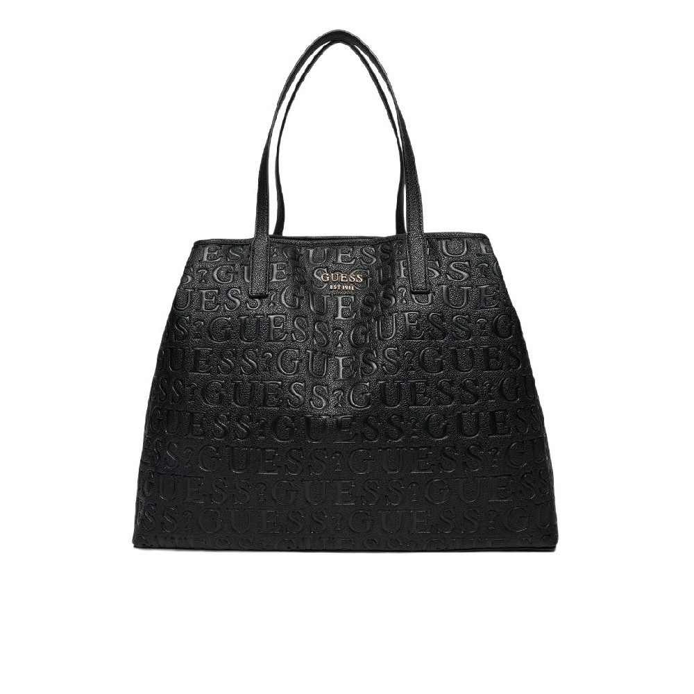 GUESS VIKKY II LARGE 2 IN 1 TOTE ΤΣΑΝΤΑ ΓΥΝΑΙΚΕΙΑ BLACK