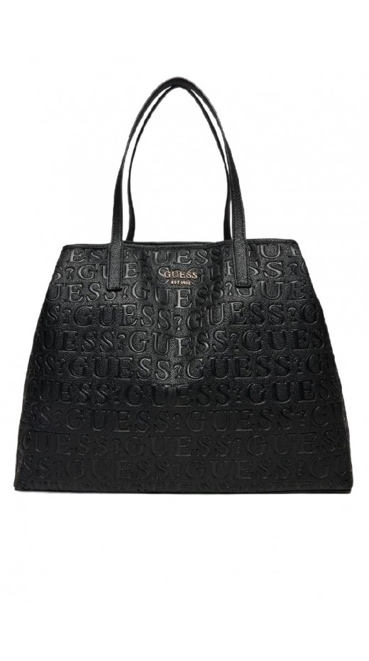 GUESS VIKKY II LARGE 2 IN 1 TOTE ΤΣΑΝΤΑ ΓΥΝΑΙΚΕΙΑ BLACK