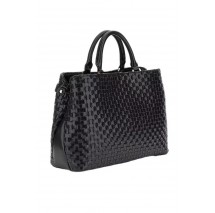 GUESS MAJKA GIRLFRIEND SATCHEL ΤΣΑΝΤΑ ΓΥΝΑΙΚΕΙΑ BLACK