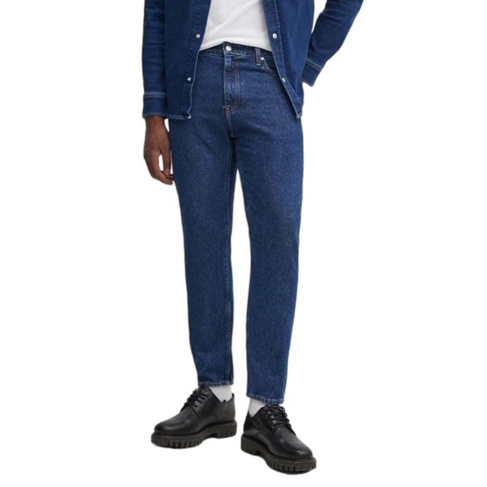 CALVIN KLEIN JEANS DAD JEAN ΠΑΝΤΕΛΟΝΙ ΑΝΔΡΙΚΟ BLUΕ DENIM