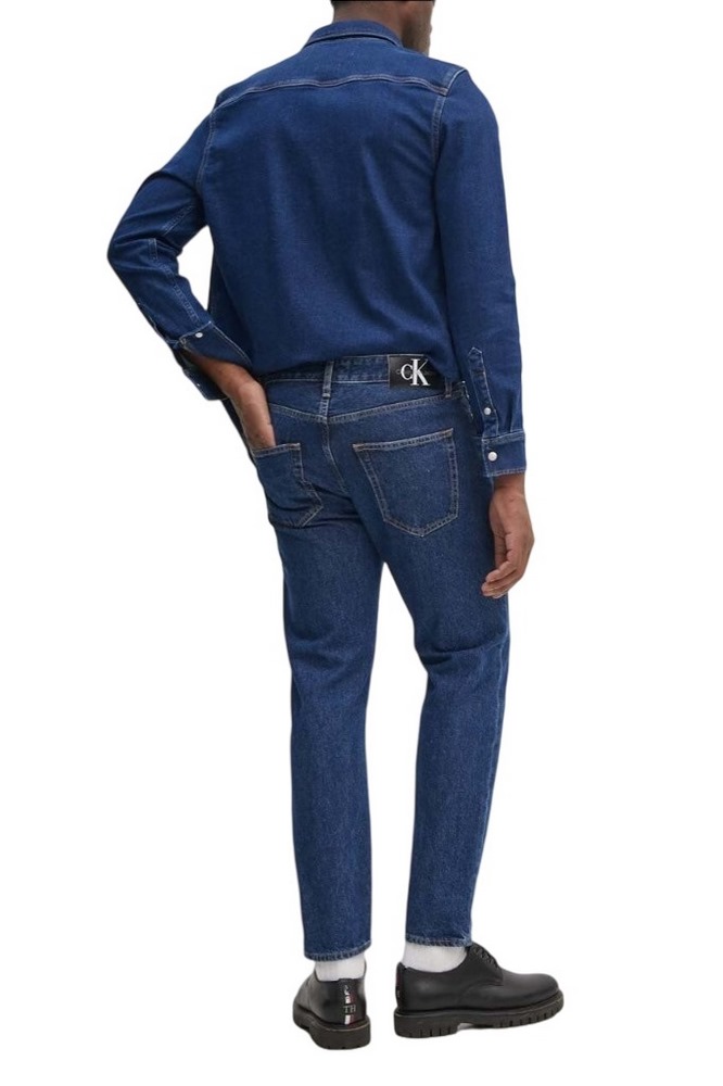 CALVIN KLEIN JEANS DAD JEAN ΠΑΝΤΕΛΟΝΙ ΑΝΔΡΙΚΟ BLUΕ DENIM