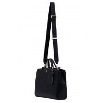 TOMMY HILFIGER MONOTYPE SATCHEL ΤΣΑΝΤΑ ΓΥΝΑΙΚΕΙΑ BLACK