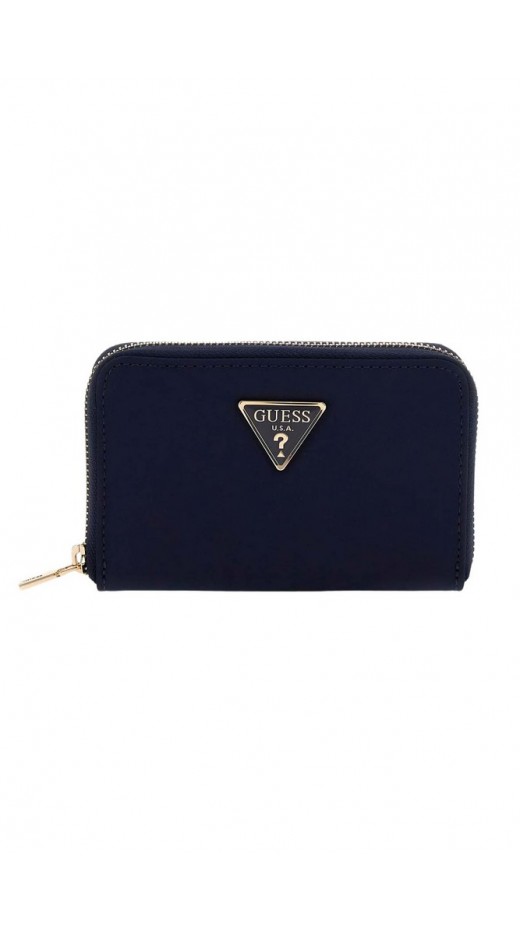 GUESS ECO GEMMA SLG MED ZIP AROUND ΠΟΡΤΟΦΟΛΙ ΓΥΝΑΙΚΕΙΟ NAVY