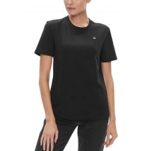 CALVIN KLEIN JEANS CK EMBRO BADGE REGULAR TEE T-SHIRT ΓΥΝΑΙΚΕΙΟ BLACK