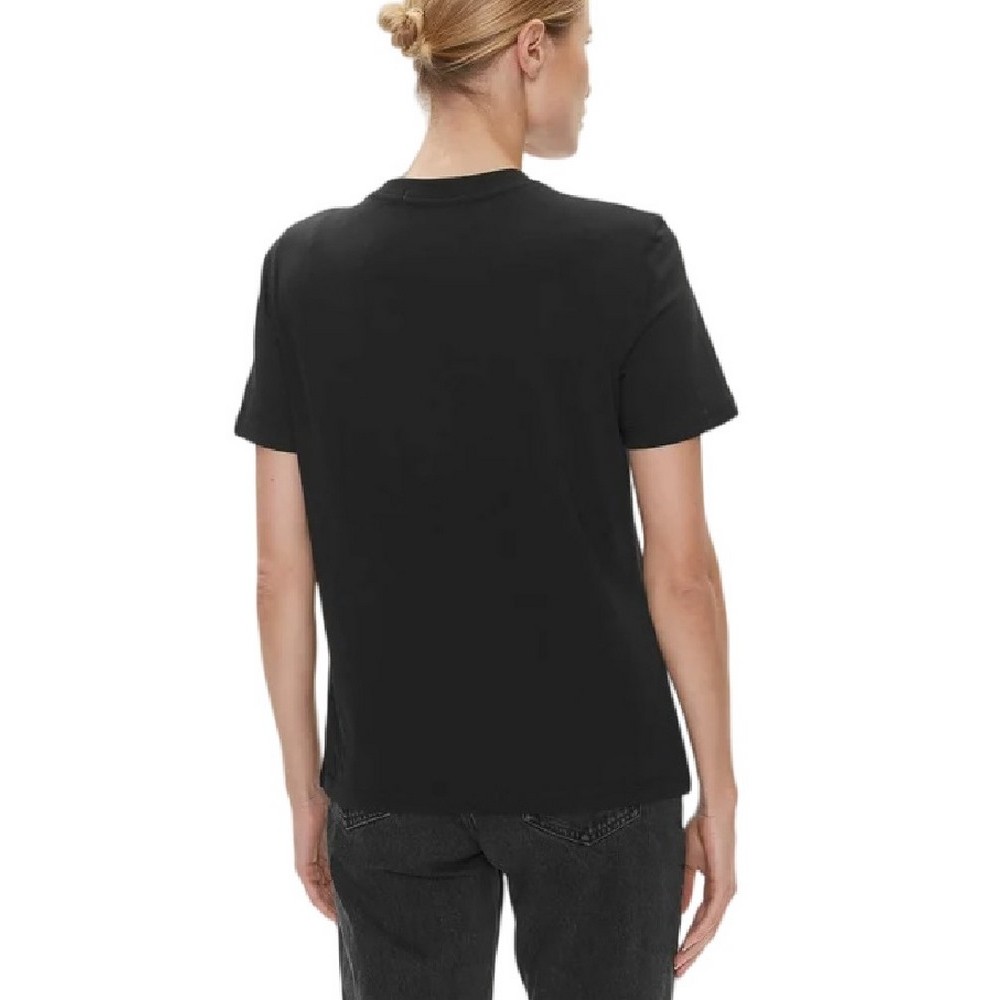 CALVIN KLEIN JEANS CK EMBRO BADGE REGULAR TEE T-SHIRT ΓΥΝΑΙΚΕΙΟ BLACK