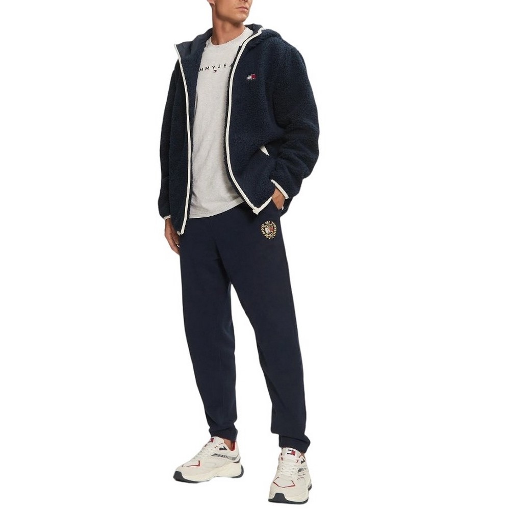 TOMMY JEANS REG CREST SWEATPANT ΠΑΝΤΕΛΟΝΙ ΦΟΡΜΑ ΑΝΔΡΙΚΟ NAVY