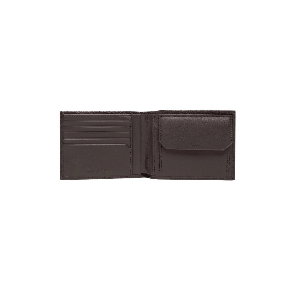 CALVIN KLEIN WARMTH BIFOLD 5CC W/ COIN ΠΟΡΤΟΦΟΛΙ ΑΝΔΡΙΚΟ BROWN