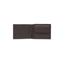 CALVIN KLEIN WARMTH BIFOLD 5CC W/ COIN ΠΟΡΤΟΦΟΛΙ ΑΝΔΡΙΚΟ BROWN