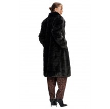 ALE COAT LONG WITH SYNTHETIC FUR 8918219 ΠΑΛΤΟ ΓΥΝΑΙΚΕΙΟ BLACK