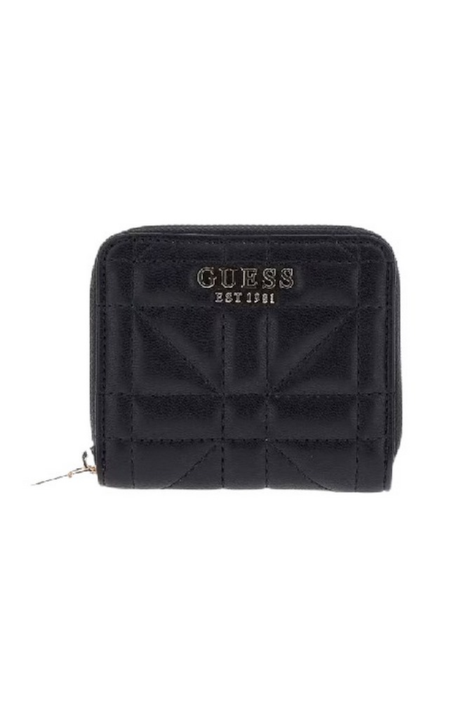 GUESS ASSIA SLG SMALL ZIP AROUND ΠΟΡΤΟΦΟΛΙ ΓΥΝΑΙΚΕΙΟ BLACK