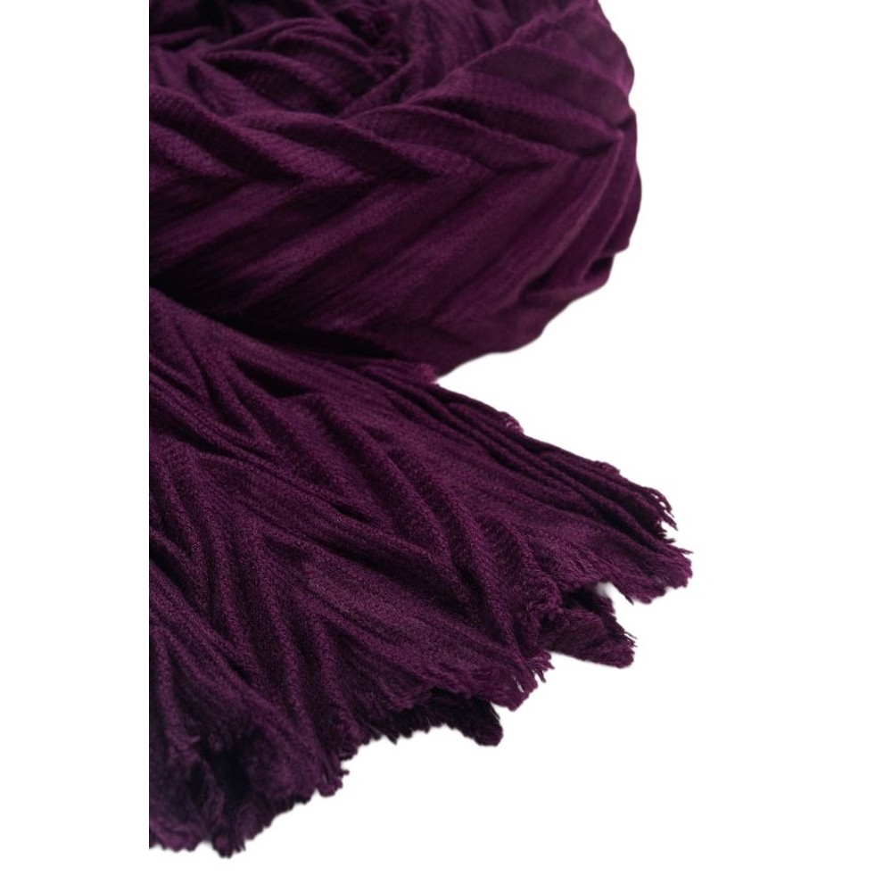 ALE SCARF ΜΕ ΑΝΑΓΛΥΦΗ ΥΦΗ ΚΑΣΚΟΛ ΓΥΝΑΙΚΕΙΟ BORDEAUX