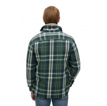 SUPERDRY D3 MRCH MERCHANT HEAVY CHECKED SHIRT ΠΟΥΚΑΜΙΣΟ ΑΝΔΡΙΚΟ GREEN