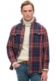 SUPERDRY D3 MRCH MERCHANT HEAVY CHECKED SHIRT ΠΟΥΚΑΜΙΣΟ ΑΝΔΡΙΚΟ NAVY