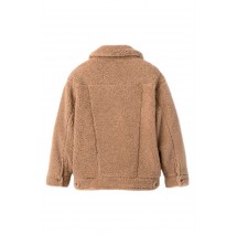 UGG FRANKIE SHERPA TRUCKET JACKET ΜΠΟΥΦΑΝ ΓΥΝΑΙΚΕΙΟ CAMEL