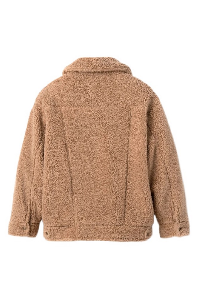 UGG FRANKIE SHERPA TRUCKET JACKET ΜΠΟΥΦΑΝ ΓΥΝΑΙΚΕΙΟ CAMEL