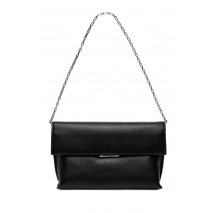 CALVIN KLEIN LINEAR SHOULDER BAG ΤΣΑΝΤΑ ΓΥΝΑΙΚΕΙΑ BLACK